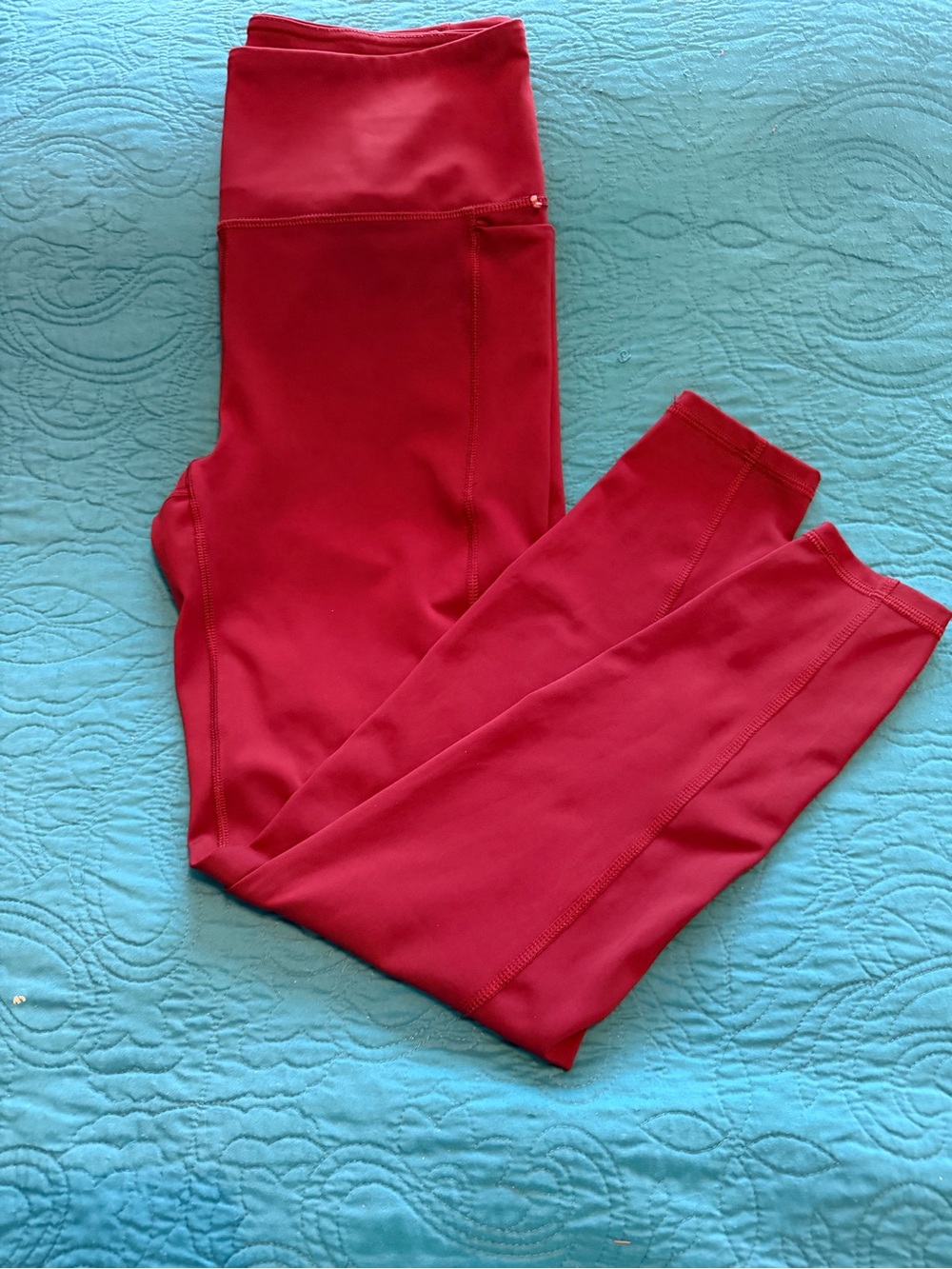 Spyder Ladies' Burgandy Performance Leggings